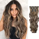 Extensiones de Clip de Pelo Natural 50CM 