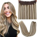 Extensiones de Cabello Natural Remy con Hilo Hilo Una Pieza