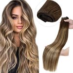 Extensiones Cabello Humano Remy 1622 100g Cortina Balayage Marron 