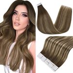 Extensiones adhesivas de pelo natural 