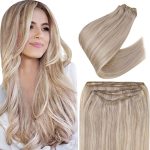 Extensiones de cortina 55 cms rubias