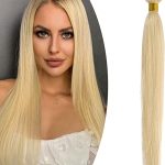 Extensiones de cortina rubio 45 cms