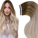 Extensiones adhesivas balayage 30 cms 20 piezas