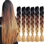 Extensiones kanekalon tono variado Jumbo 6 packs 60 cms