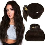 Extensiones Queratina Cabello Humano Marron 50g 40cm