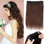 Extensiones con hilo Pelo Natural remy 55 cms 120g marron