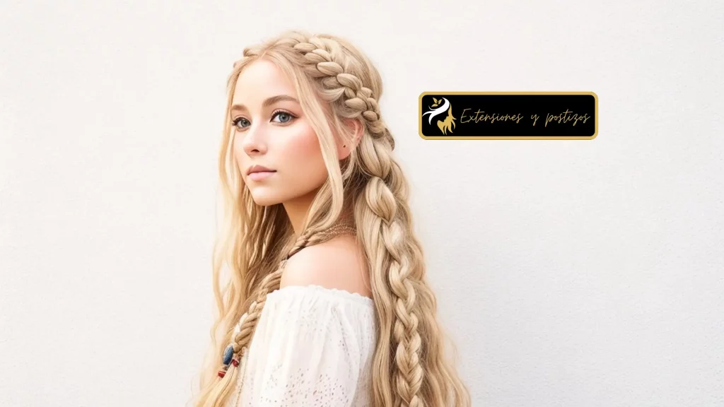 como hacer trenzas boho con extensiones