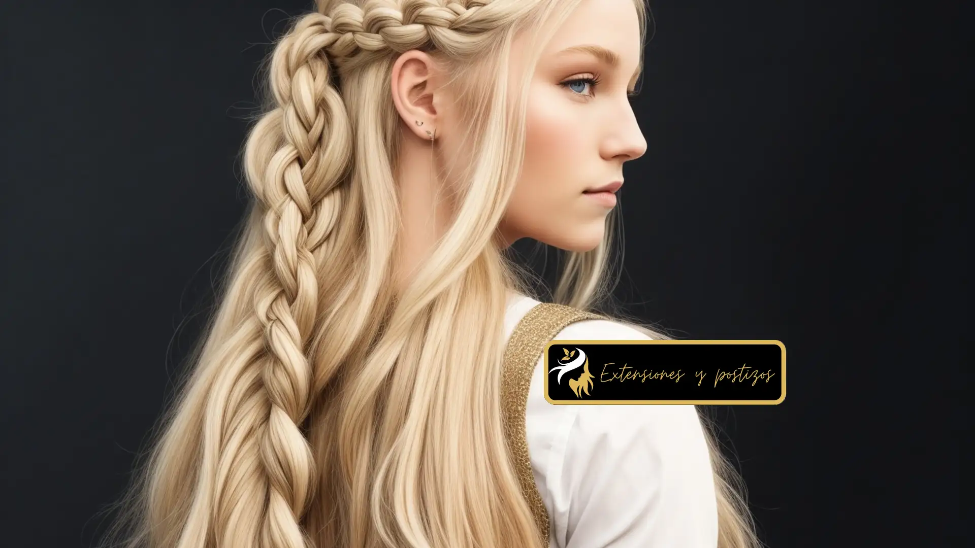 Cómo hacer trenzas vikingas con extensiones